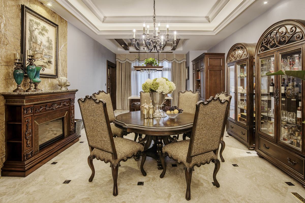 申远空间设计|美式混搭-43