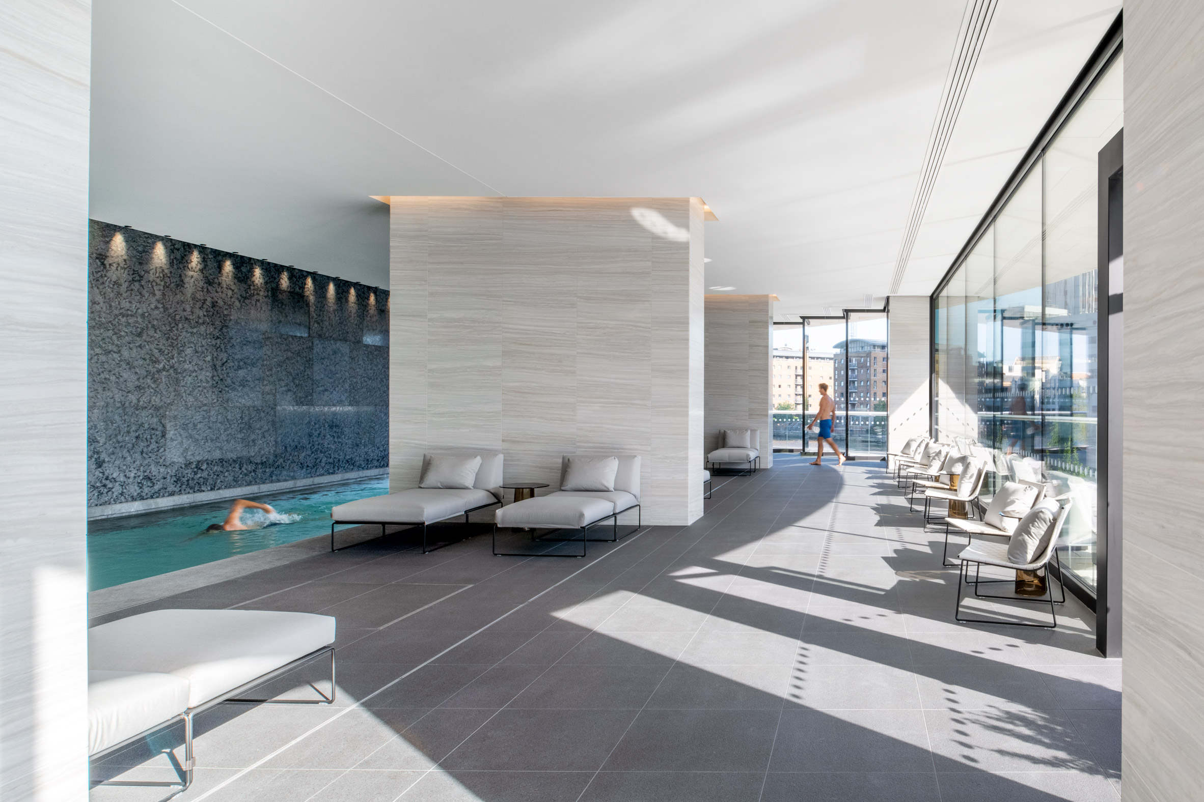 伦敦 Canary Wharf 新地标—— Herzog & de Meuron 设计的圆柱形摩天大楼-24