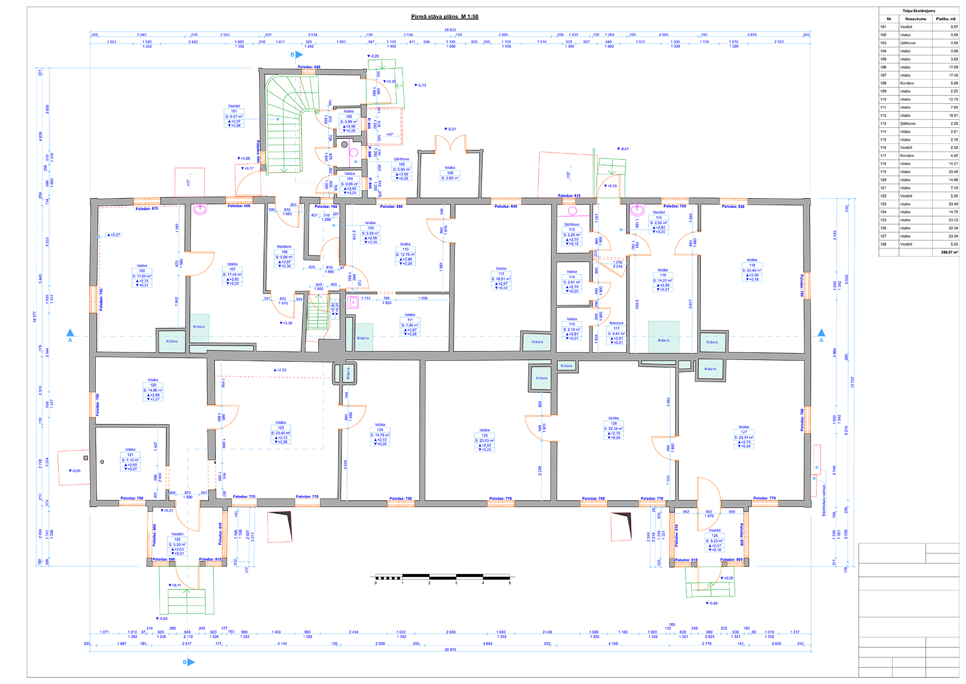 Scan to CAD old Wooden House - Latvia-3