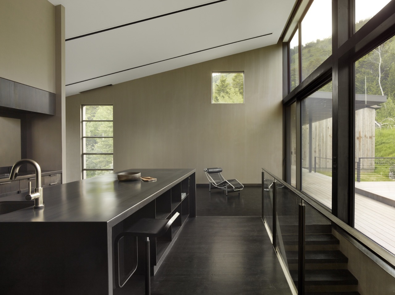 美国巨砾度假居（America Boulders holiday home）丨Carney Logan Burke Architects-34