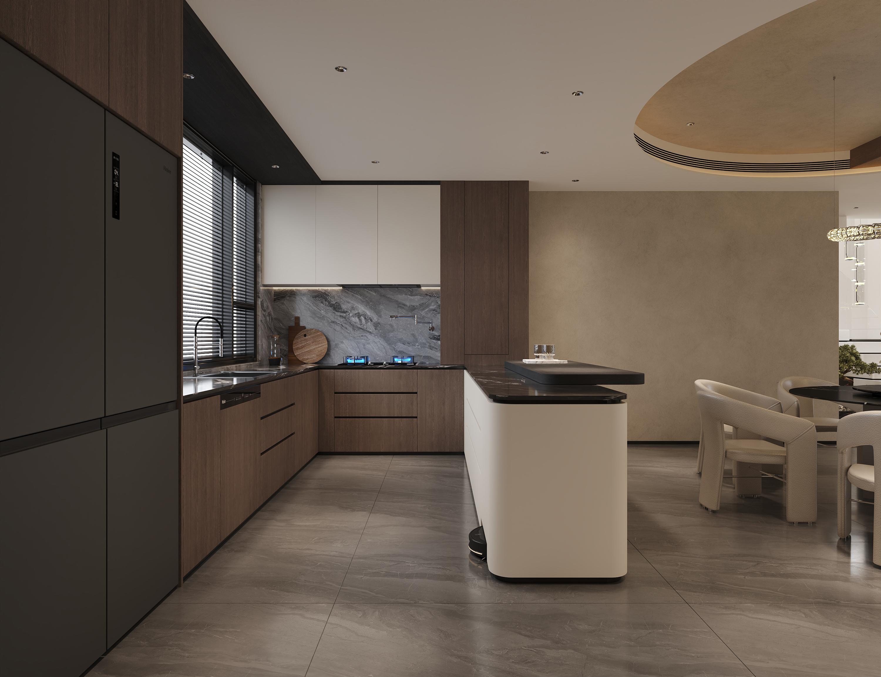 沈阳  润悦湾468㎡ 意式轻奢效果表现  节选一-11