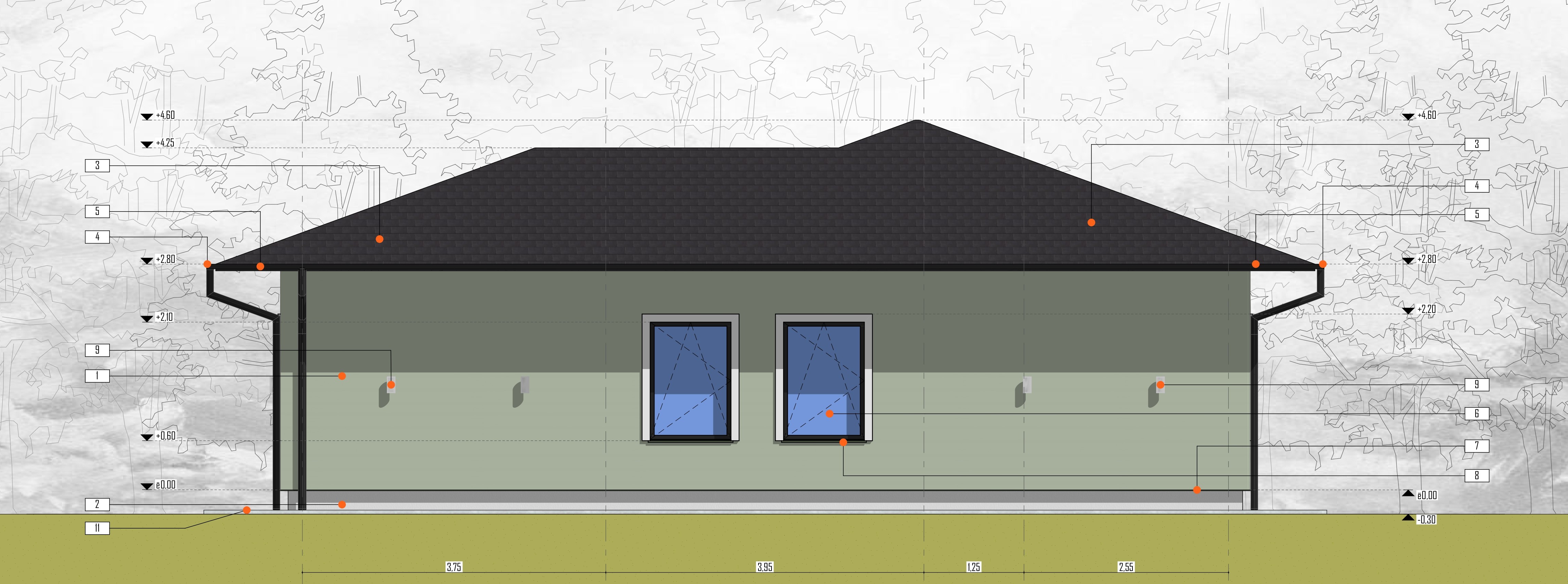 Proposal for a house on the ground floor-9