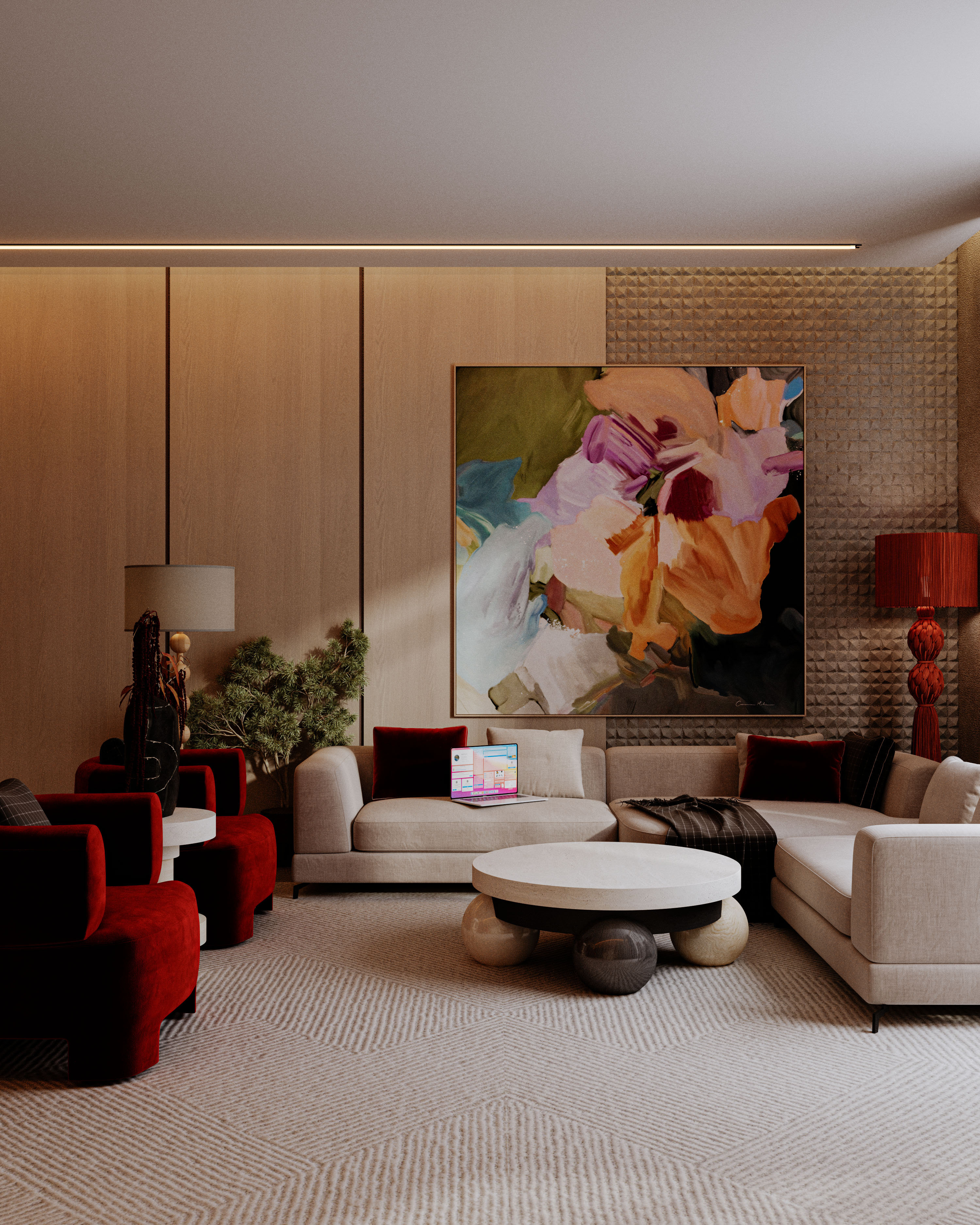 客厅设计(LIVVING ROOM DESIGN)-6