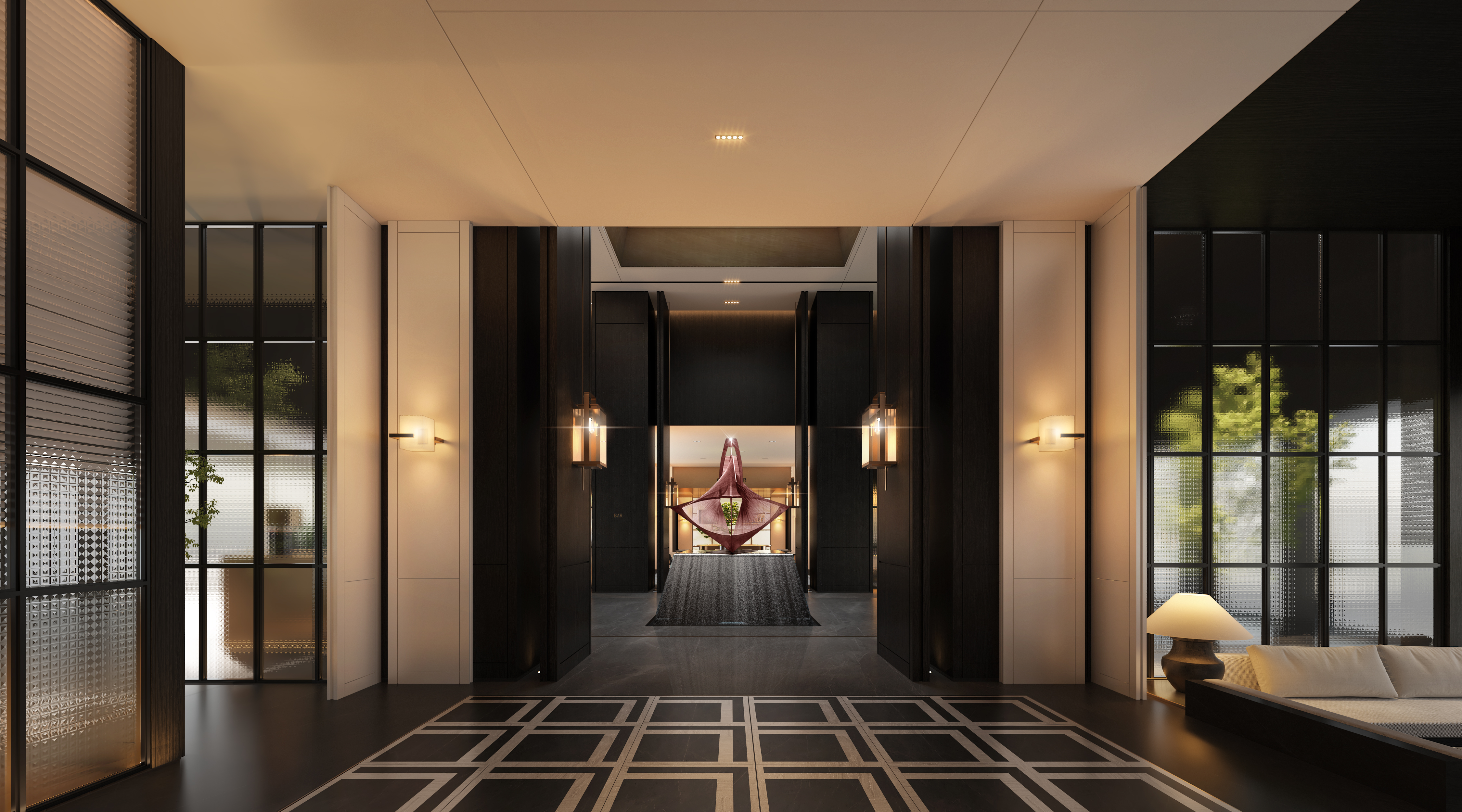 售楼处表现丨李益中空间设计-7