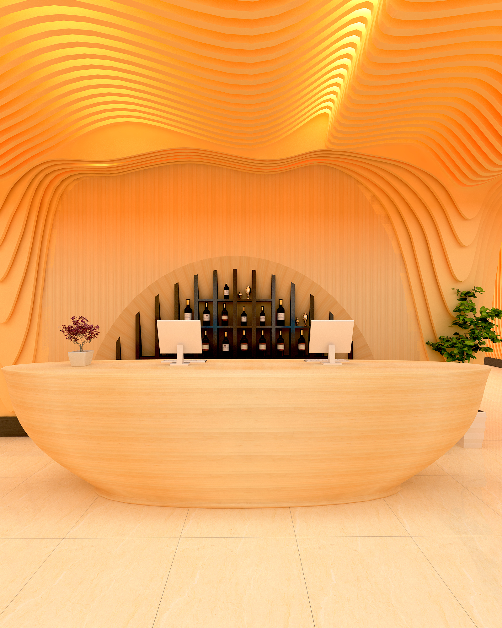 金色畅想 | 阳光海浪沙滩的餐厅设计-20