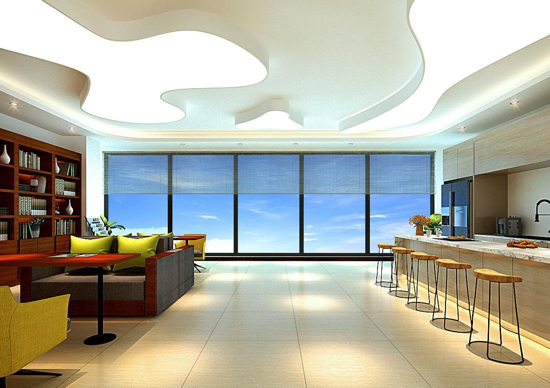 专业室内设计打造多功能办公空间-10