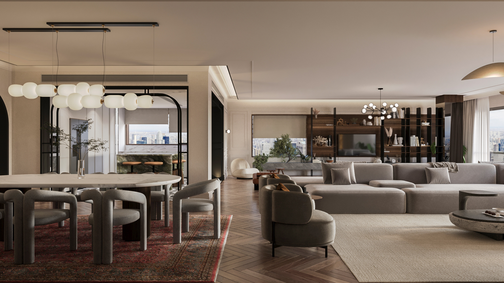 棕榈泉公寓接待处丨SCALE-7