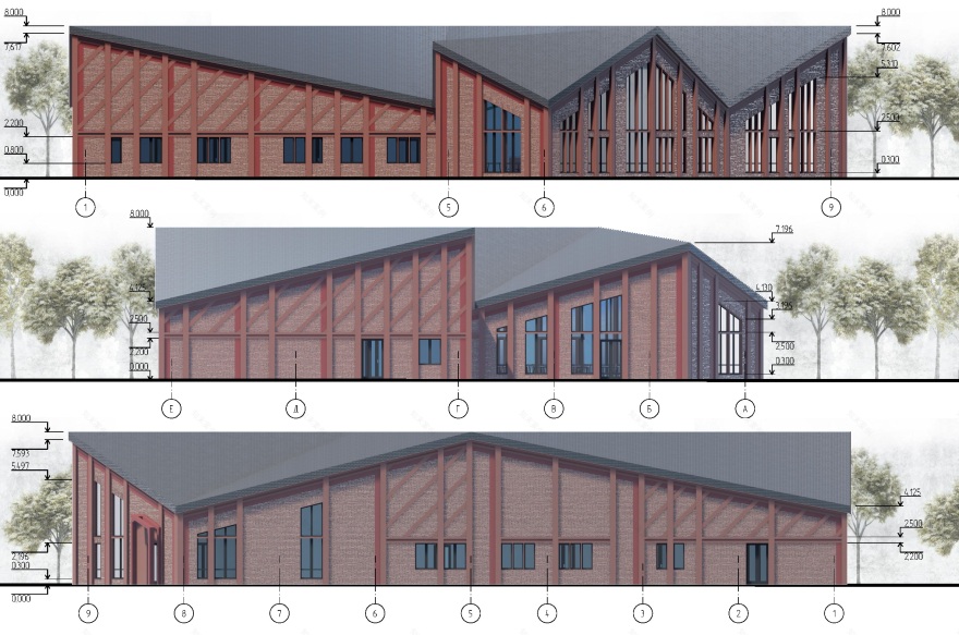 Учебный проект кафе на 100 посадочных мест в г. Пермь-16