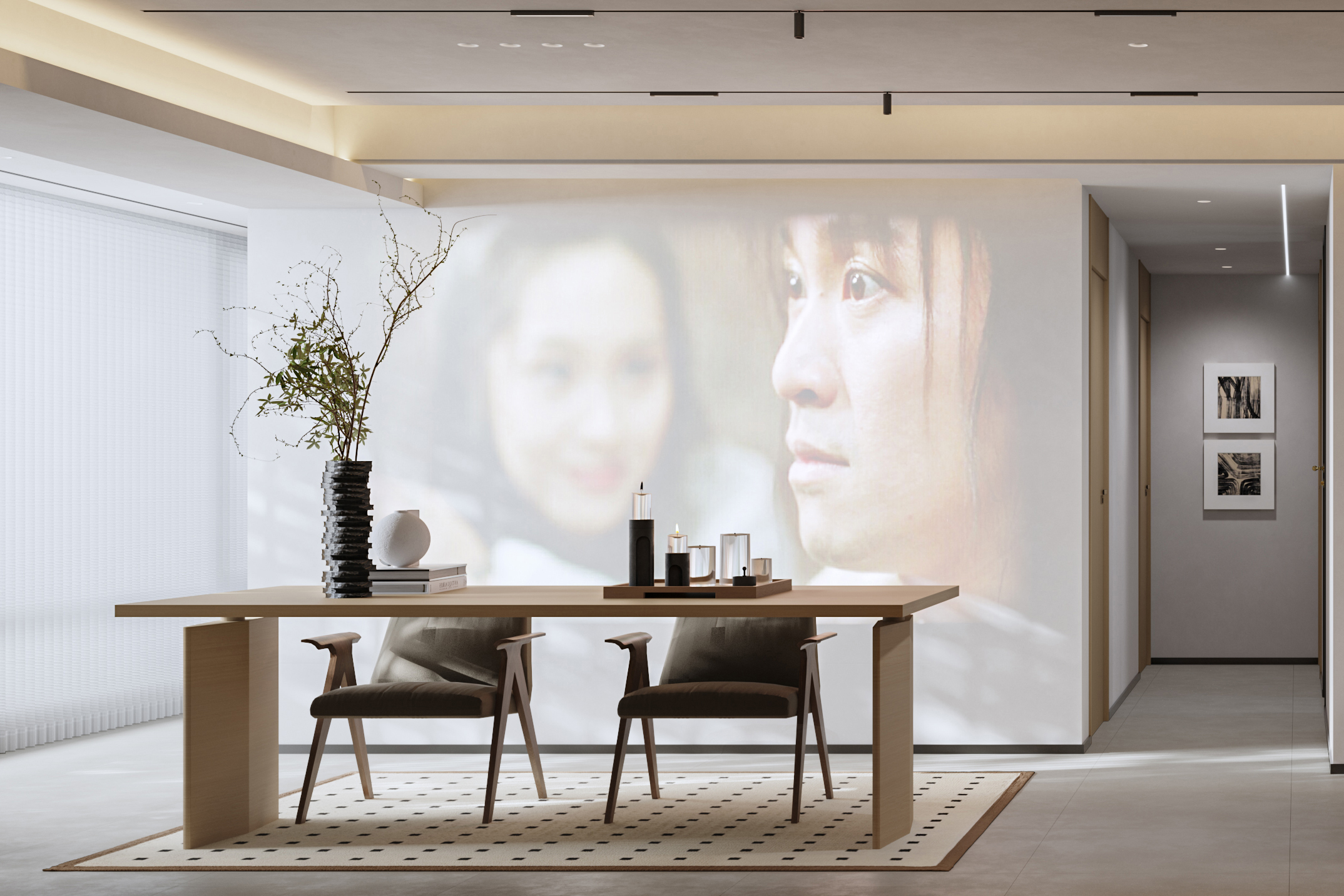 原木风去客厅化家装-4