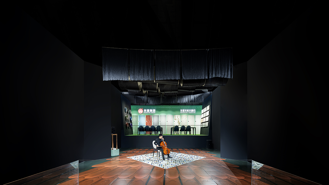 东星无机水磨石 2022 广州设计周展厅丨中国广州丨一直建筑设计事务所-38