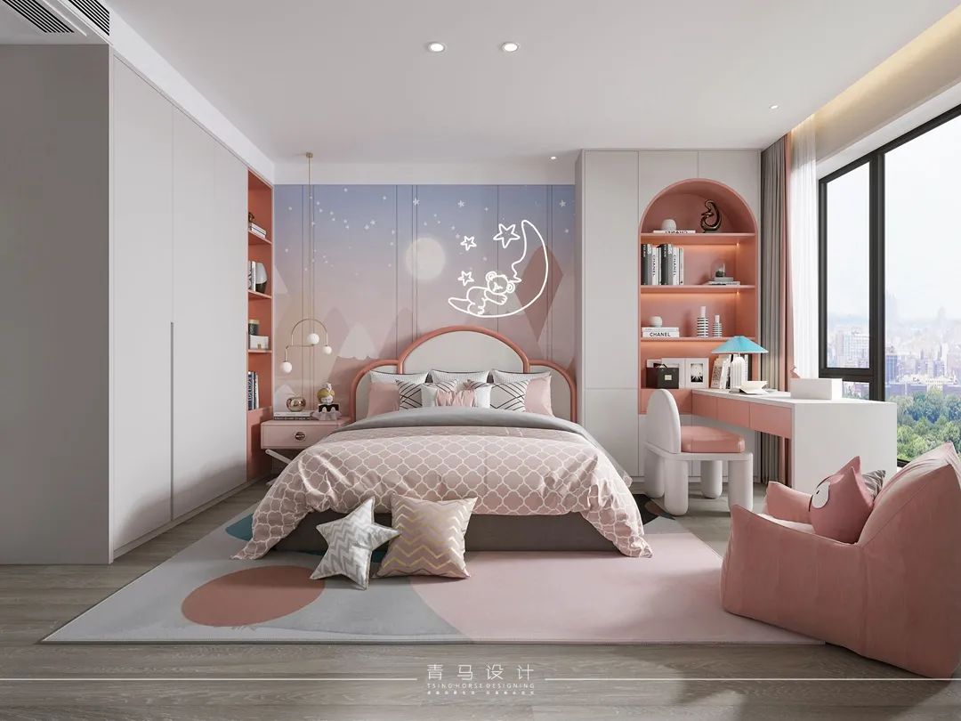 御河上院·268㎡现代上叠丨青马别墅空间设计-64