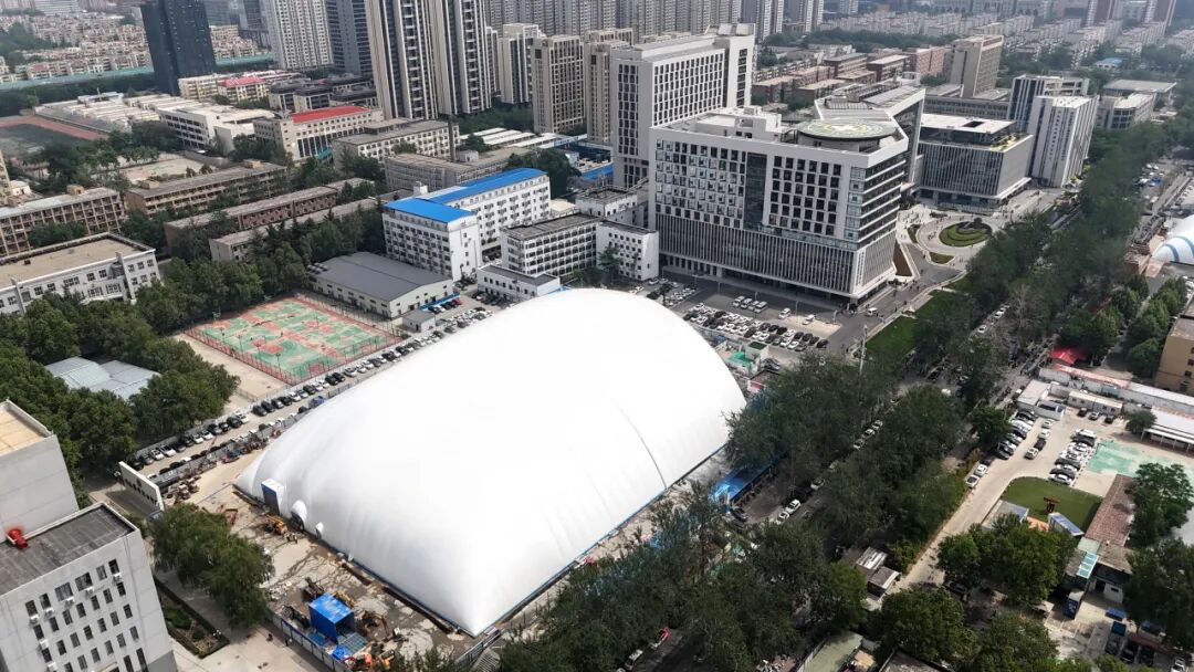 告别“灰头土脸”，基坑气膜让工地秒变“绿色城堡”-13