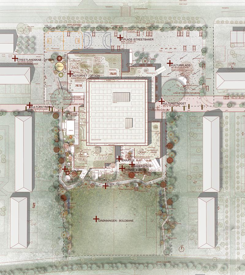 霍耶泰斯楚普儿童与文化中心丨LYTT Architecture-39