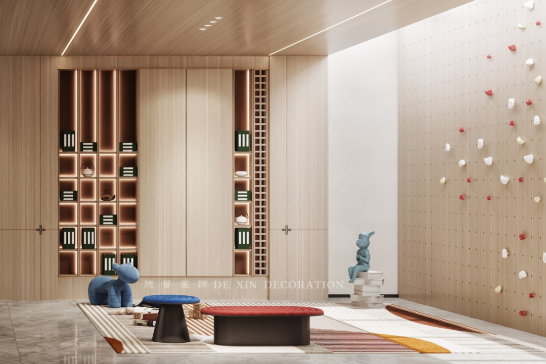 宋式美学的新中式别墅 · 侨建御溪谷丨德馨装饰-11