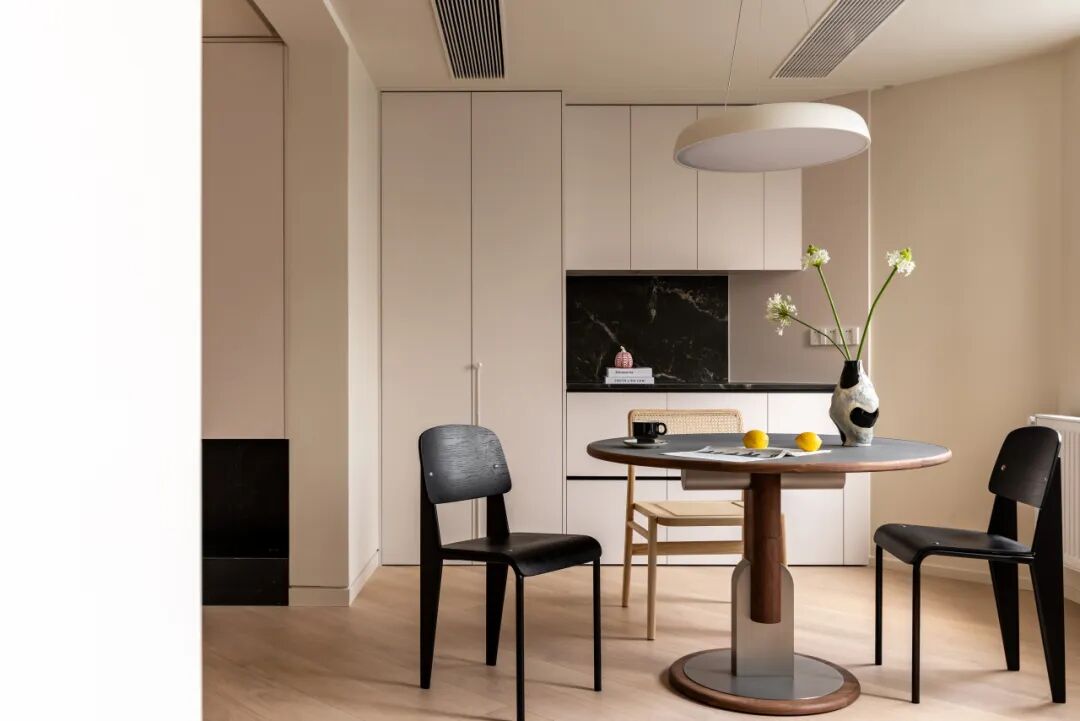 实景作品|梅花山庄168㎡异形空间变通透婚房！-43