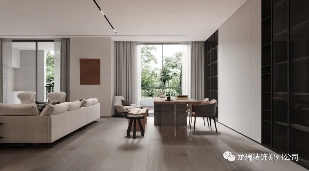 现代简约龙瑞设计丨中国郑州丨郑州龙瑞装饰工程有限公司-19