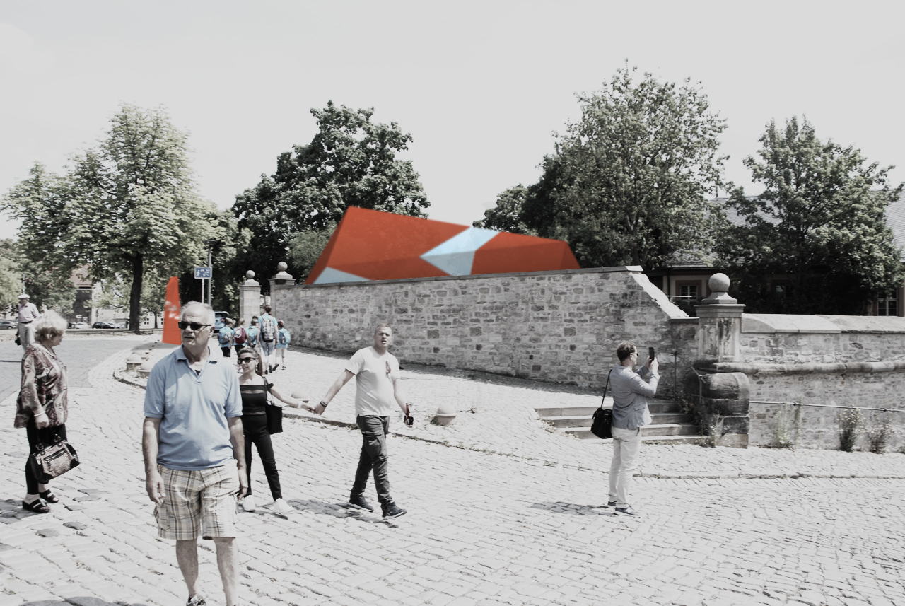 爱尔福特彼得斯贝格建筑群展览及空间利用概念与旅游引导系统丨德国爱尔福特-14