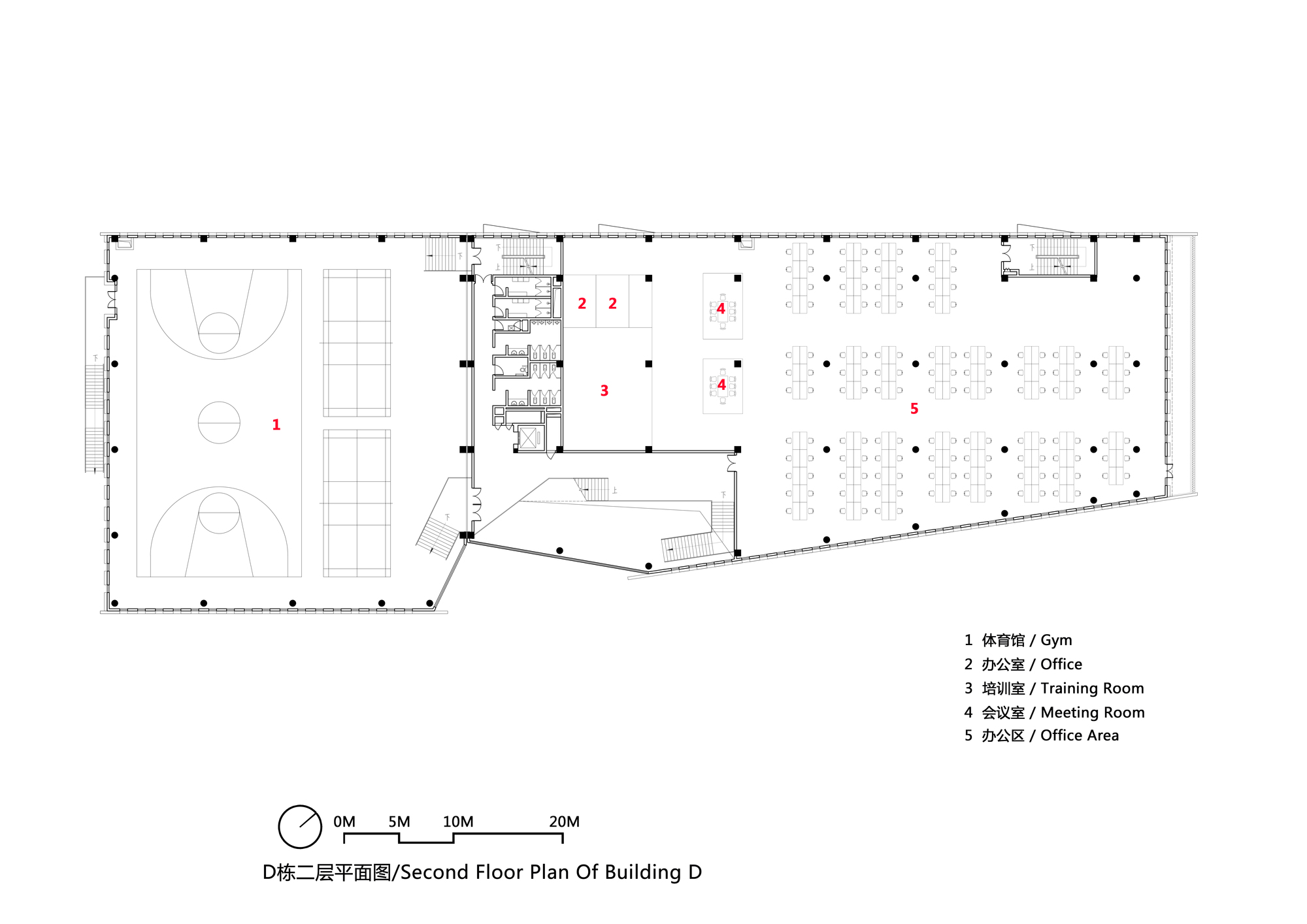 广州网易总部办公楼 建筑设计丨中国广州丨东意建筑-56