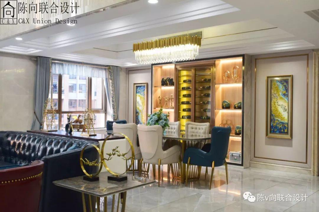 陈向联合设计·泓景园复式楼·美学与功能的融合-33