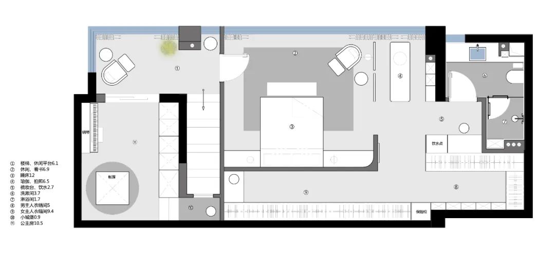 贵阳华润悦府 210m² 复式丨中国贵阳丨凡舍设计-51