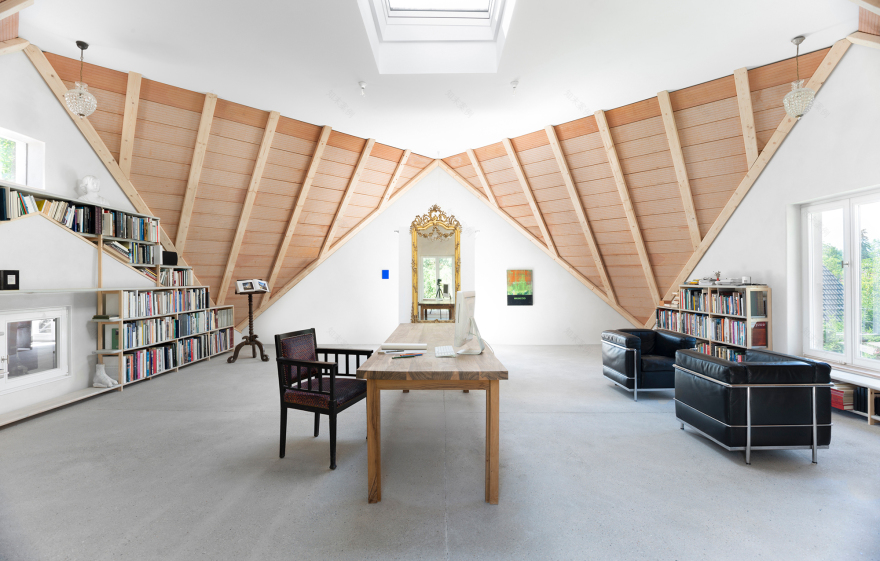 Falkensee夯土房屋及屋顶扩建项目丨德国丨Gereon Legge,ZRS建筑与工程事务所等-27