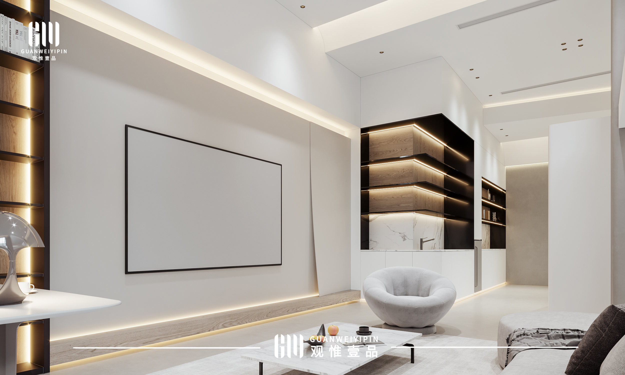 现代平层设计丨奶昔呀-21