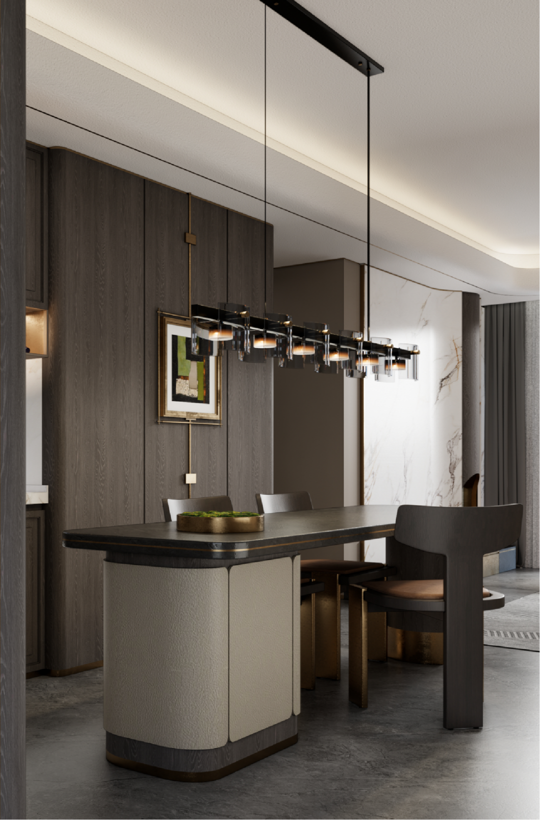 深圳蔚蓝左岸花园样板间丨中国深圳丨LOSAINT 乐山设计-19