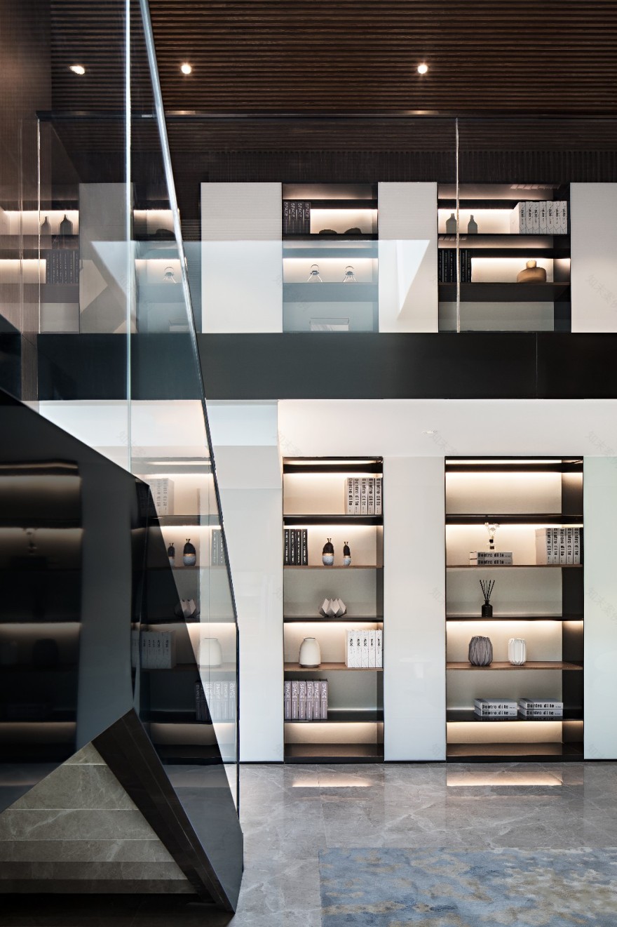 方磊新作 | 东情西韵两相宜 张家港中南樾府别墅样板间-21