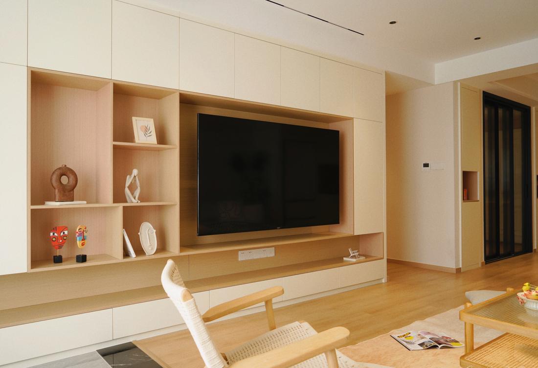 《静·安》· 木色与白色的温婉室内设计-8