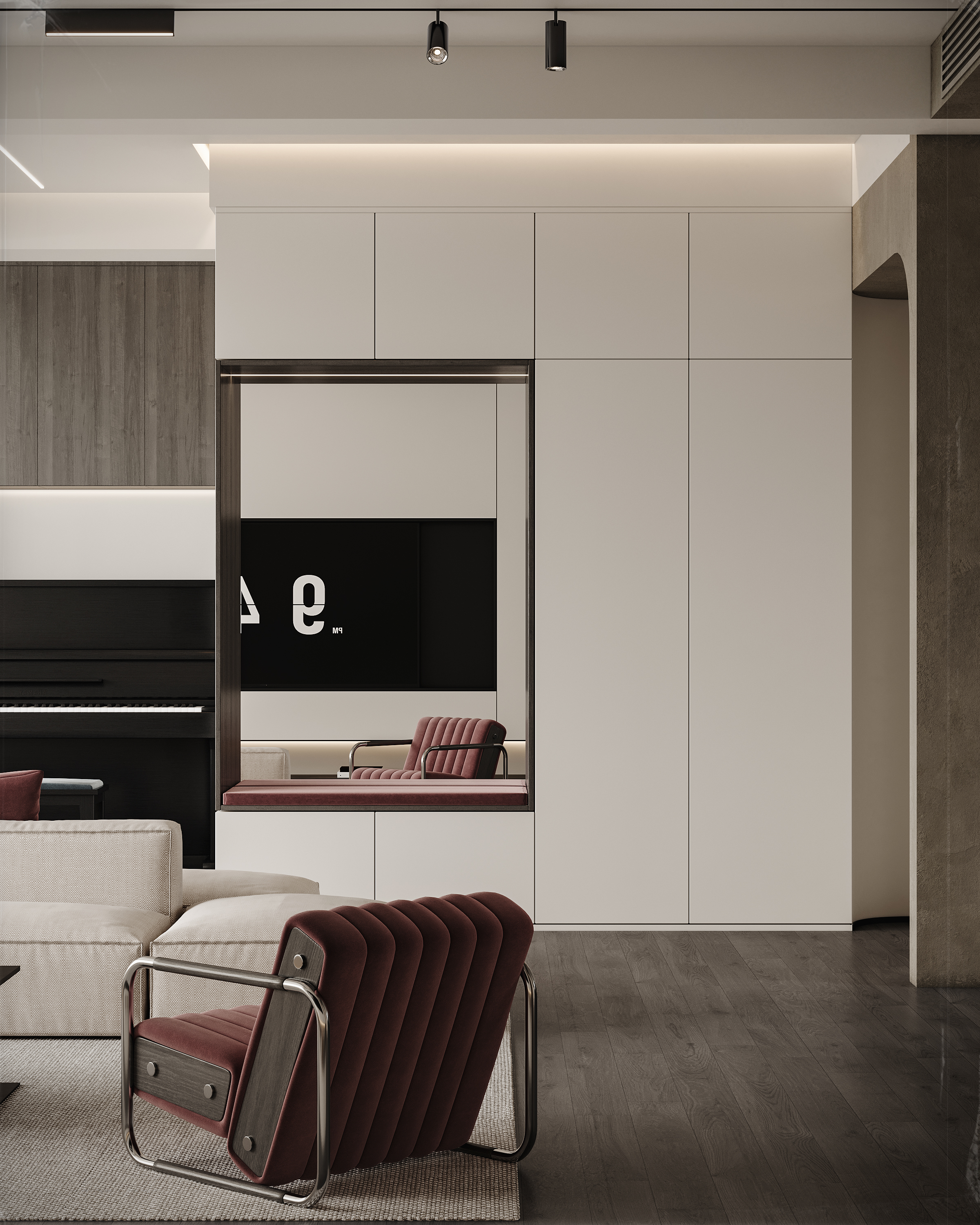 现代客餐厅效果图-7