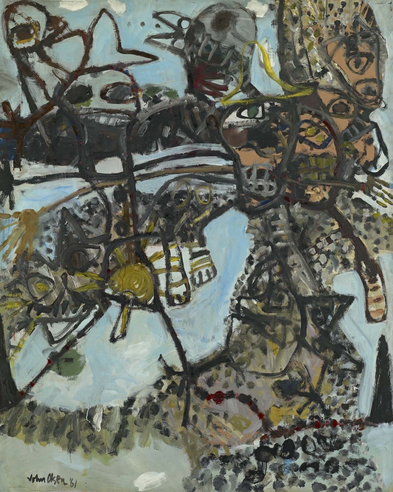 澳洲传奇画家 John Olsen 艺术展-10