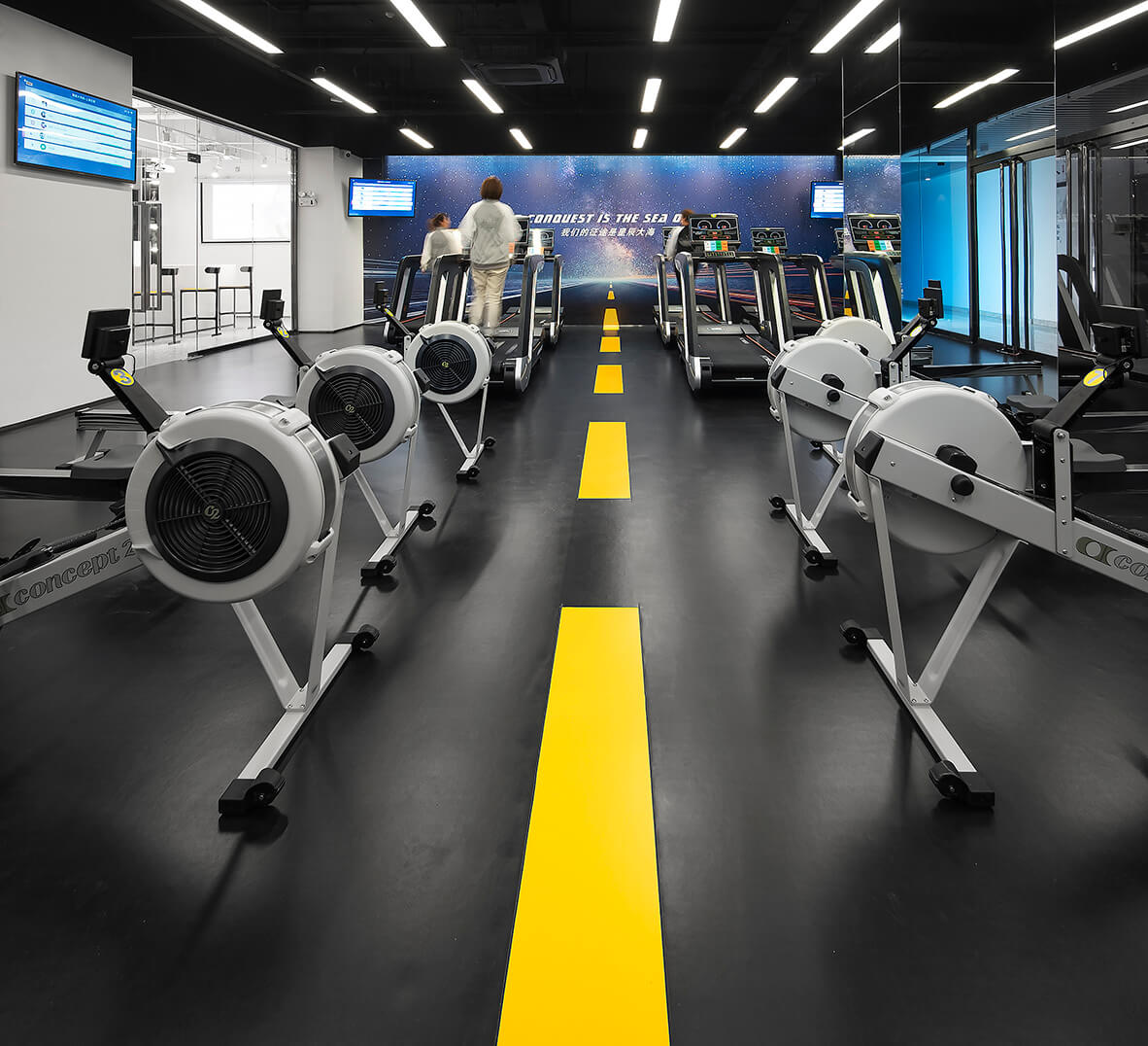 临汾 AIMO 智慧轻健身俱乐部丨中国临汾丨故事空间设计团队-38