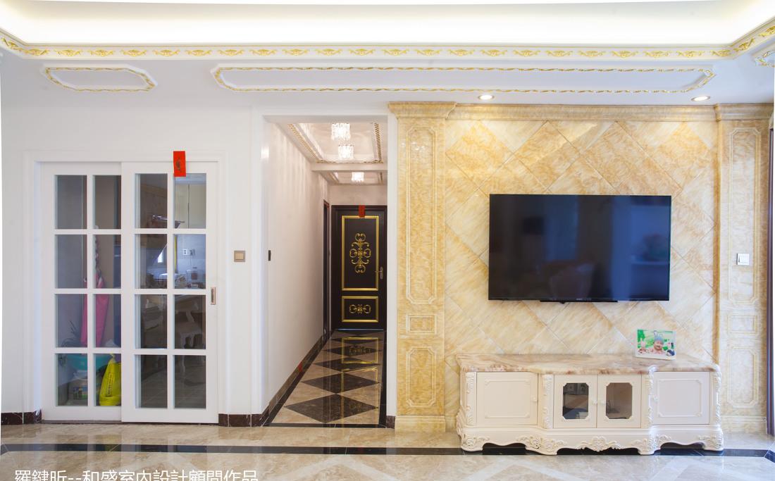 深圳布吉荔山公馆欧式风格室内设计-4