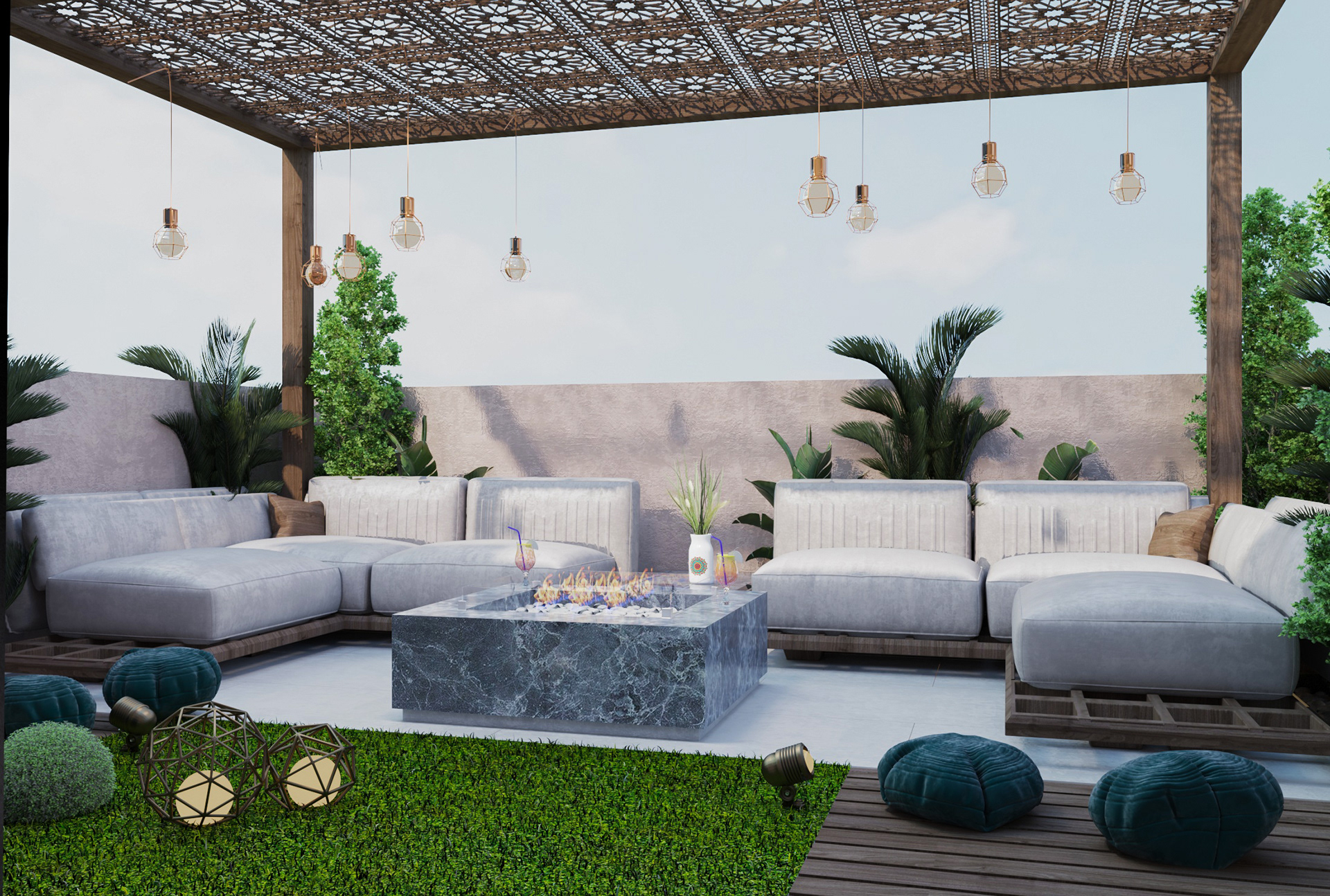 顶层公寓与屋顶设计丨NADA RADWAN-7