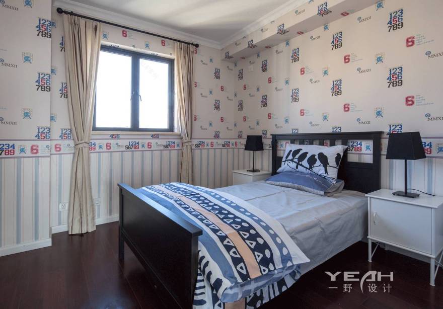 简约大气,美式风情——一野设计打造东湖大郡 180㎡复式美居-28