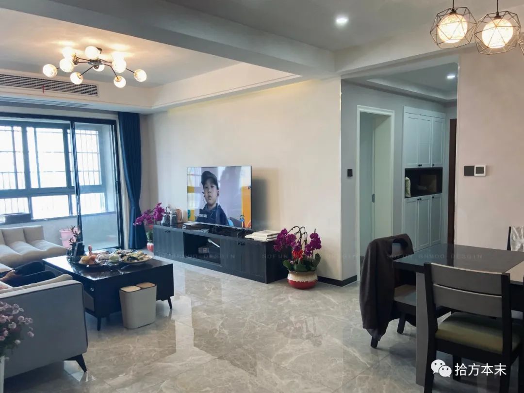 爆改120平出租房,焕然一新的现代简约风-16