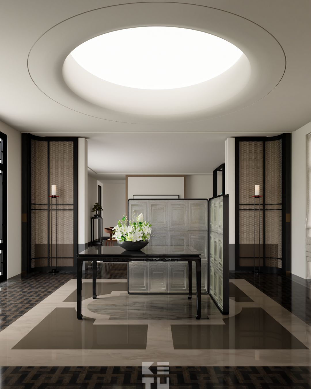 东方新韵—绍兴3000平院落大宅公区方案——科图设计×科图好宅-20