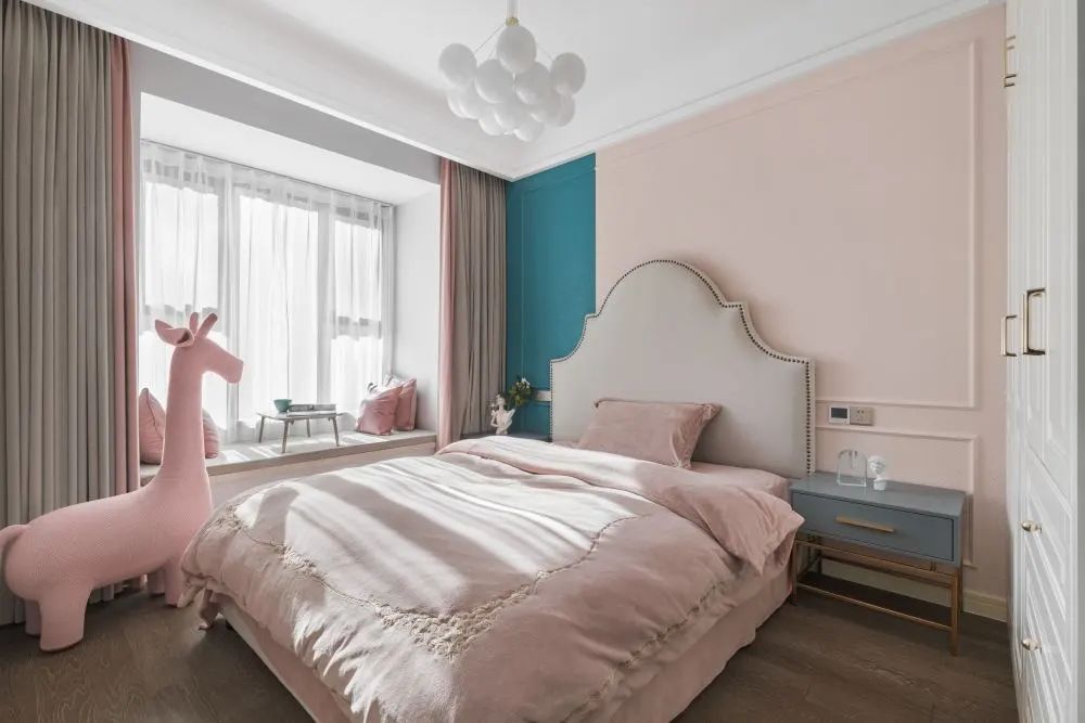 卧室床头背景墙设计灵感大全,美翻你的家!-29