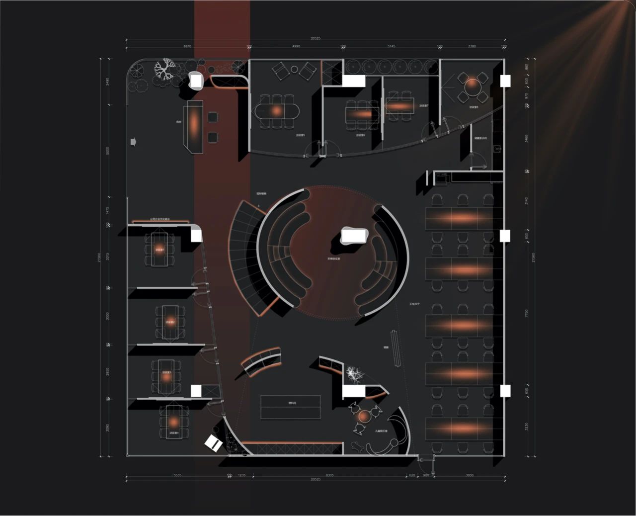 黑暗与光的博弈｜舍内  合介丨中国上海丨舍内设计,合介设计-15