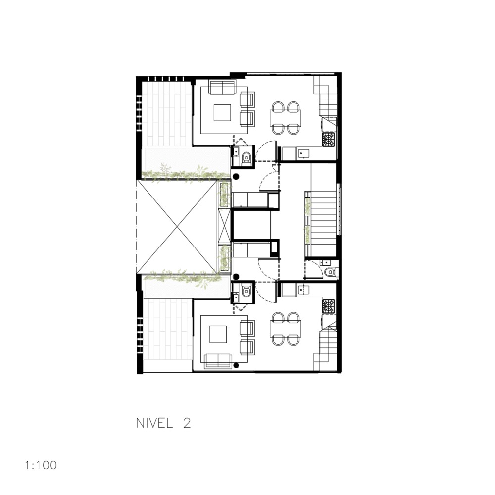 阿根廷 Saavedra 区 MA 4519 住宅楼·紧凑空间的创新设计-47