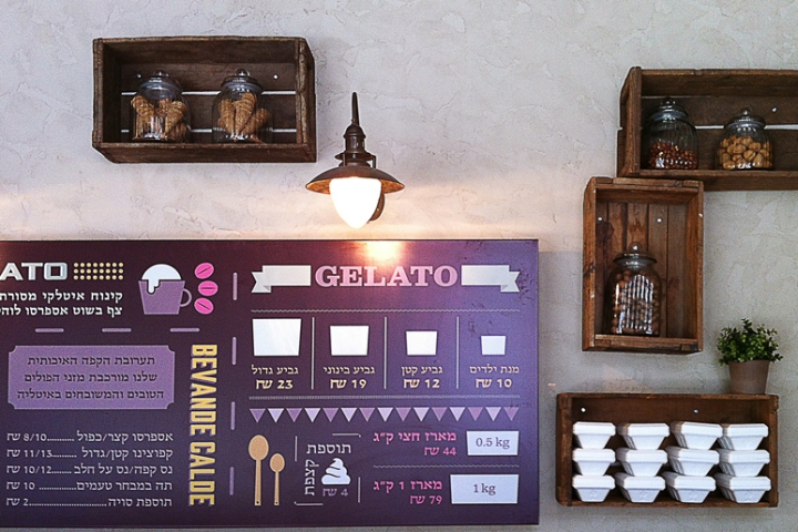 以色列Afogto冰淇淋咖啡馆室内设计丨Dana Shaked-23