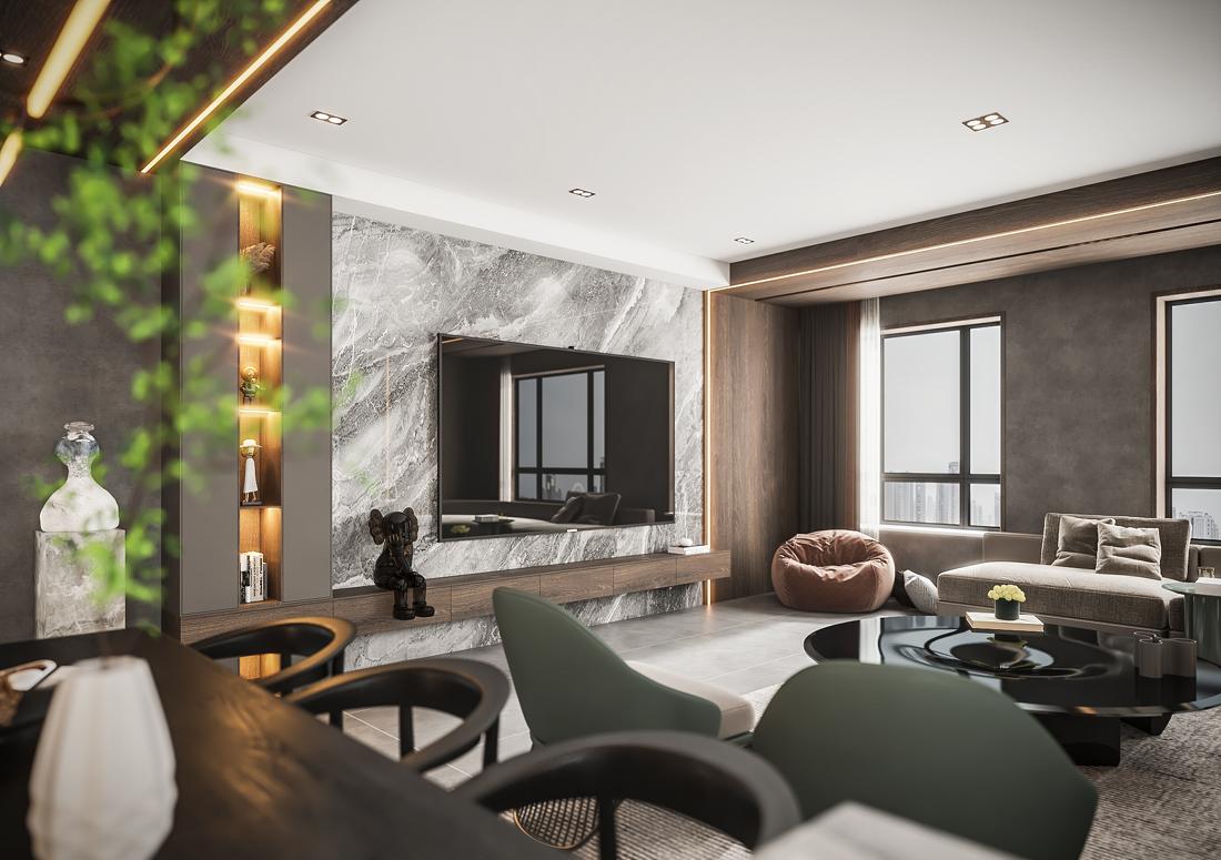 现代轻奢家居设计-16