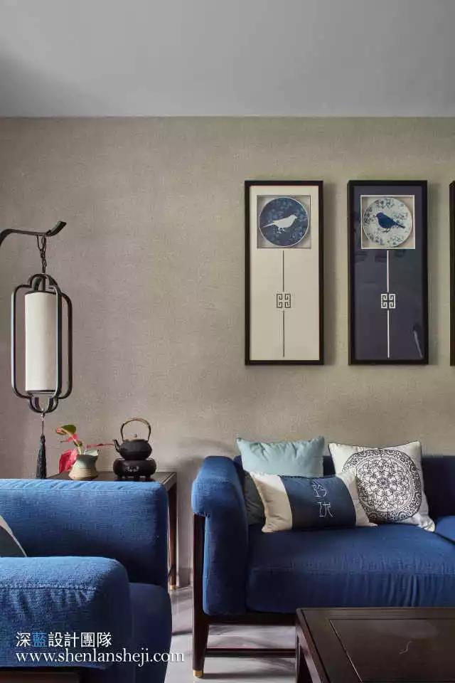 墨韵沉香——85㎡ 简约中式风-31