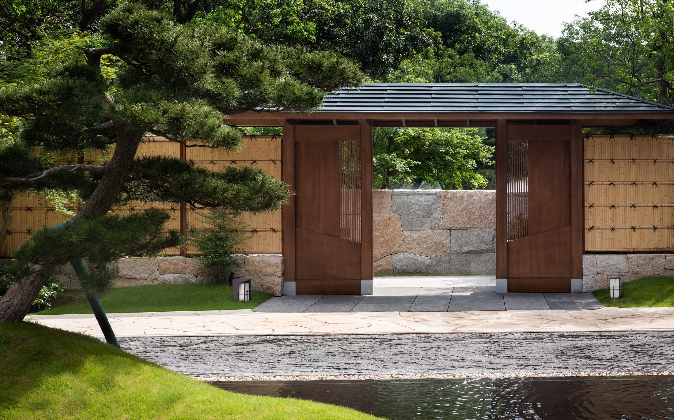 广州合景·臻颐府 | 山水禅意，云峰四谷的景观设计-7