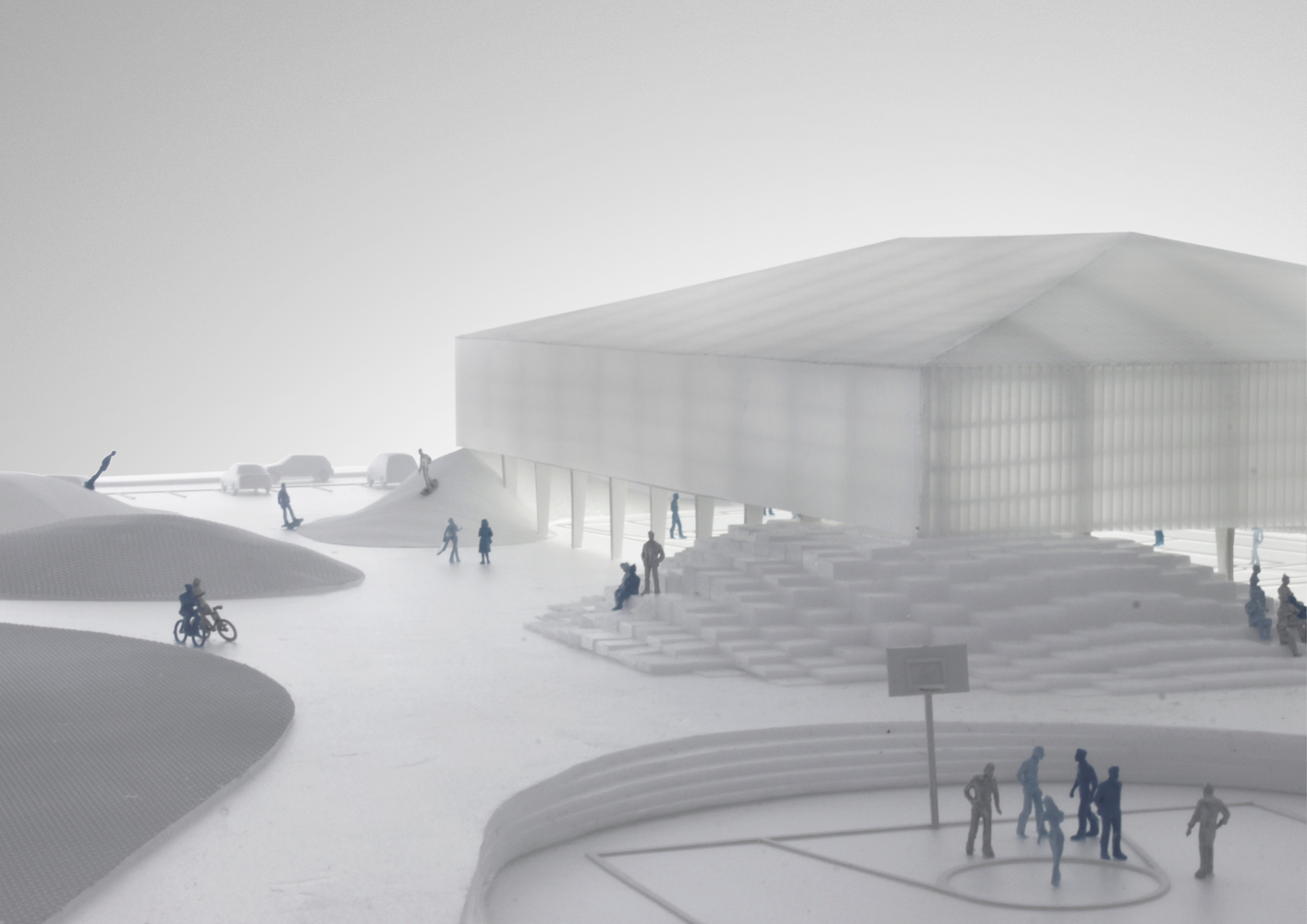 低成本活力运动场 | 活动景观设计-41