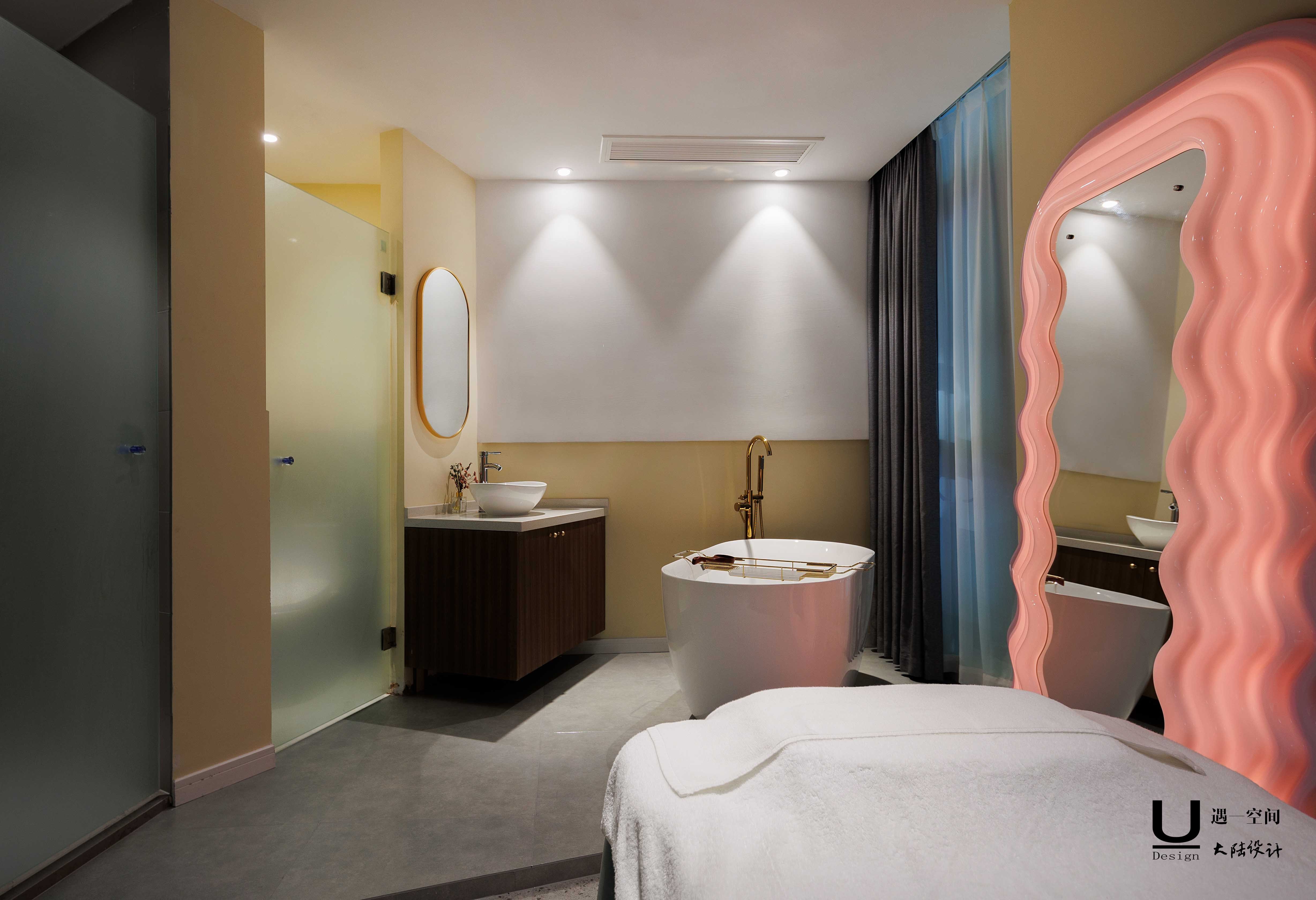 “奇玉 spa”美容院设计丨中国南通丨遇一空间(U1 Design)-27