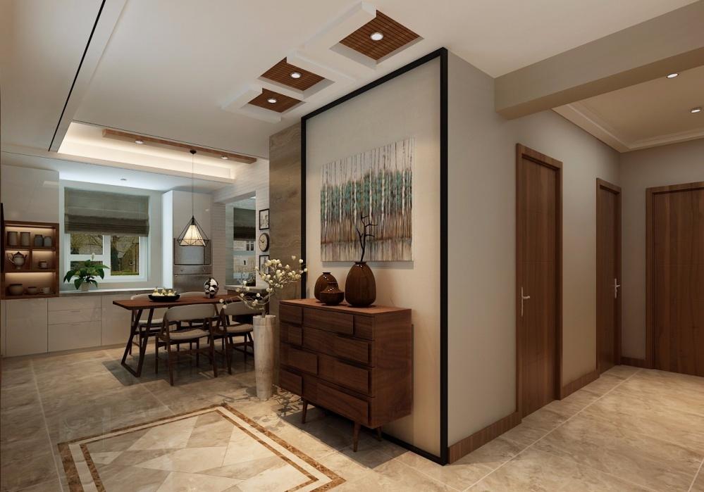 混搭风格跃层住宅设计-0