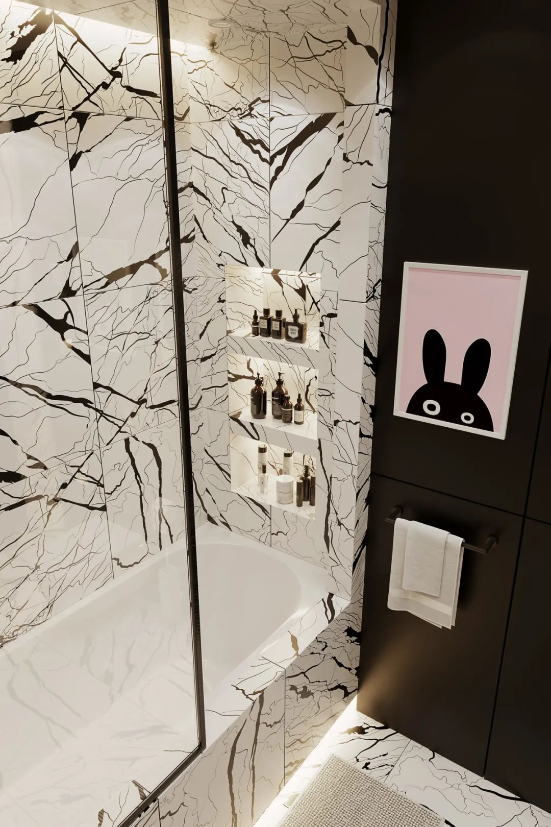 俄罗斯莫斯科 192·4㎡私人豪宅设计丨Julia Design-83