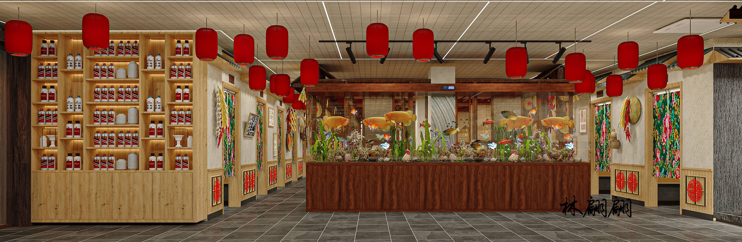 餐饮空间 东北铁锅炖设计-0