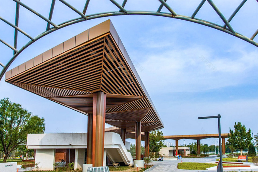 奥北森林公园二期景观及景观建筑系列丨中国北京丨北京北林地景园林规划设计院有限责任公司,北林风景建筑研究中心-136